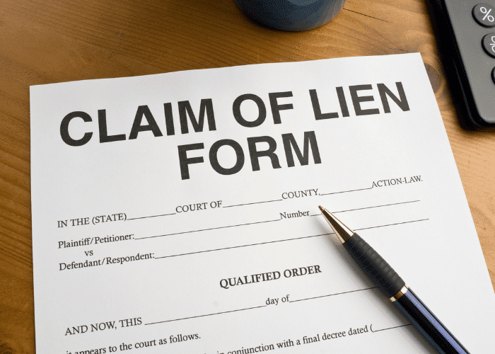 who can put a lien on a house in new york